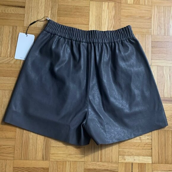 Short en cuir - Picture 3 of 5
